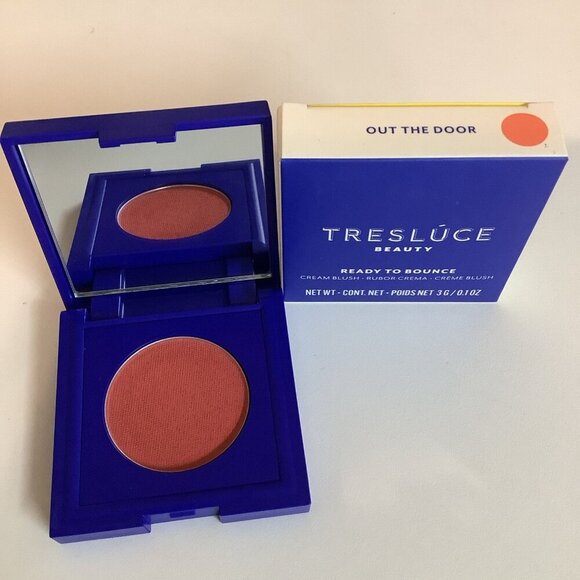 Tresluce Beauty Ready to Bounce Blush Out The Door Cream 3G NEW - Picture 1 of 3